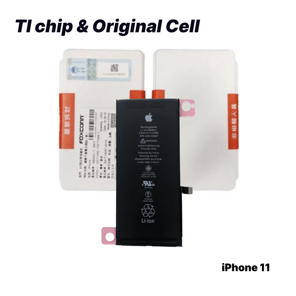 iPhone 11 Battery - Super High Quality - TI chip & Original Cell