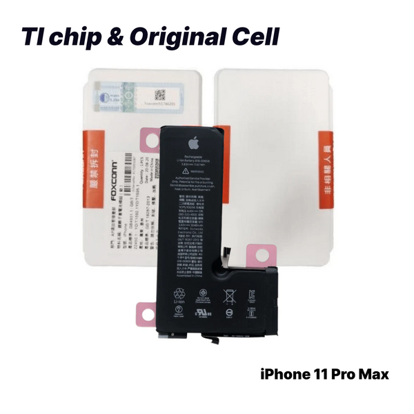 iPhone 11 Pro Max Battery - Super High Quality - TI chip & Original Cell