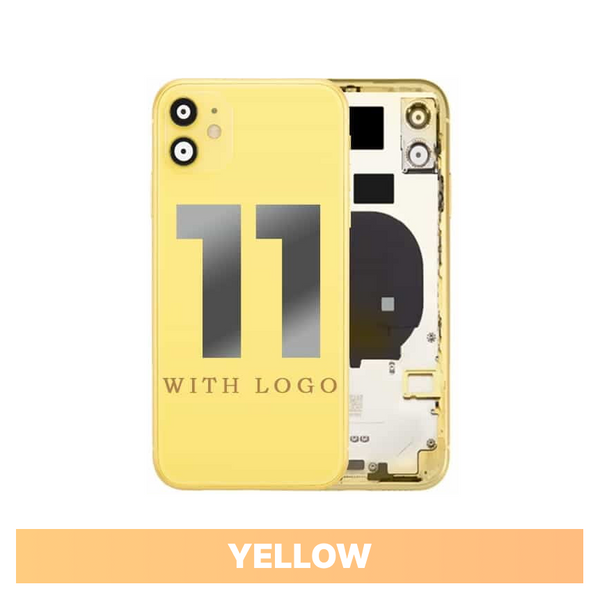 iPhone 11 Oem Compatible Housing With Full Parts - Yellow