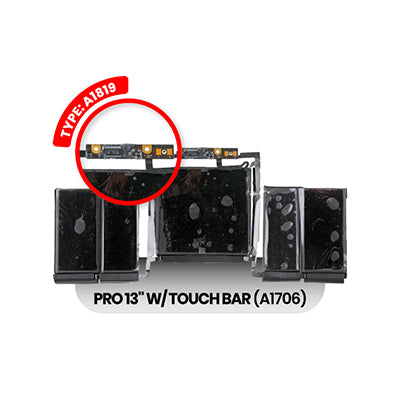 Macbook Pro A1706 Battery(P/No A1819)