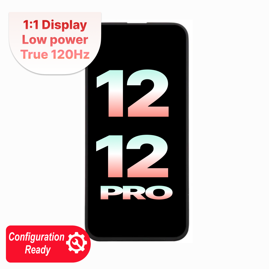 iPhone 12/12Pro Soft Oled Aftermarket Assembly - Self Configuration
