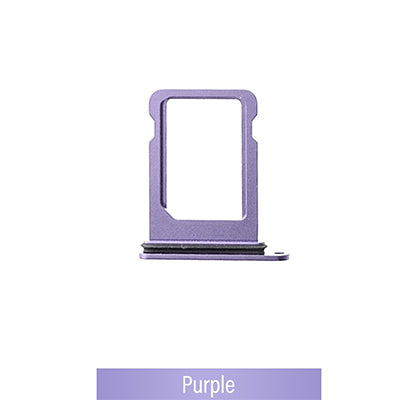 SIM Card Tray for iPhone 12 Mini-OEM-Purple