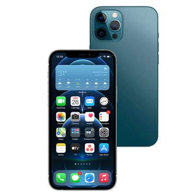 iPhone 12 Pro Max Used Phone 128GB Pacific Blue [Grade-A]
