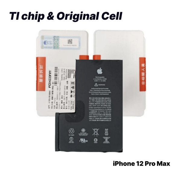 iPhone 12 Pro Max - Battery Super High Quality - TI chip & Original Cell