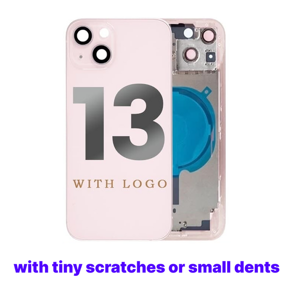 iPhone 13 Oem Compatible Housing With Full Parts - Pink - Blemished