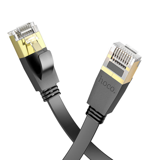 US07 General pure copper flat network cable(L=20M) - Black