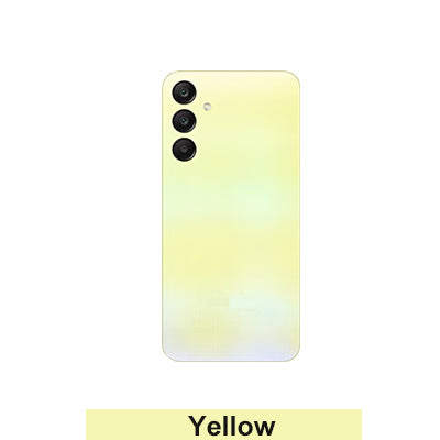 Samsung A25/A256 Back Glass With Camera Lens And Adhesive - Yellow