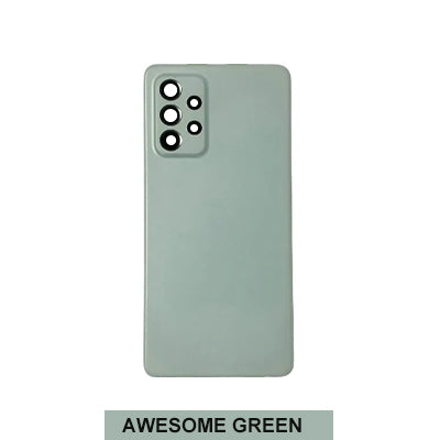 Samsung  A52 4G/A525 Back Glass With Camera Lens And Adhesive - Awesome Green