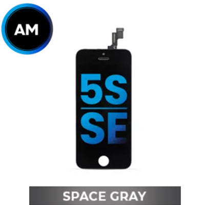 iPhone 5S/SE Compatible LCD Screen Assembly - Aftermarket - High Quality - Black