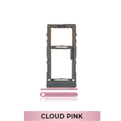 Single SIM Card Tray for Samsung Galaxy S20/S20 Plus/S20 Ultra-Cloud Pink-OEM