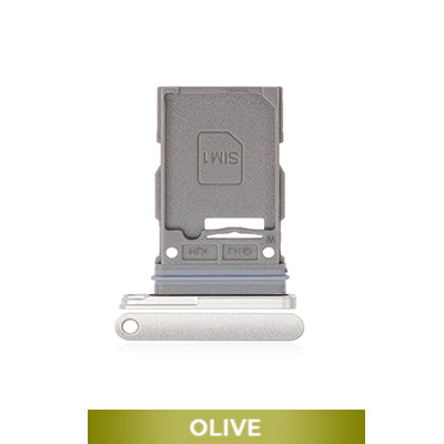 Single SIM Card Tray for Samsung Galaxy S21FE-Olive-OEM