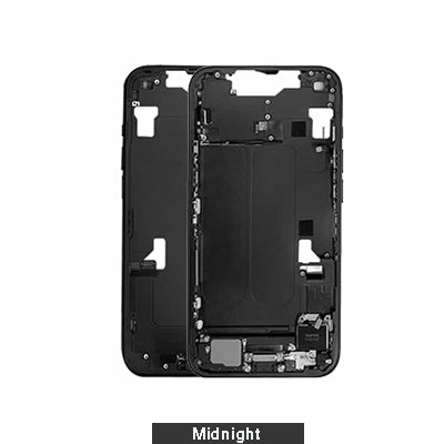 iPhone 14 Oem Mid Frame Housing With Small Parts - Midnight