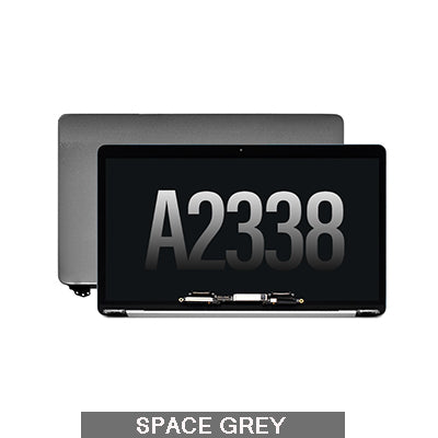 Macbook Pro 13" A2338 Complete Screen Replacement [OEM] - Space Grey