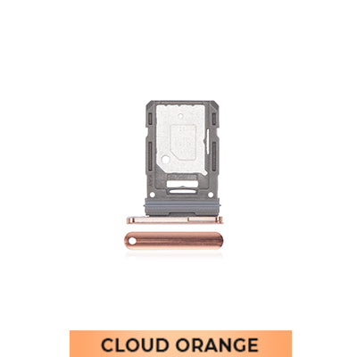 Single SIM Card Tray for Samsung Galaxy S20FE-Cloud Orange-OEM