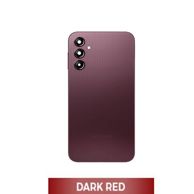 Samsung A14 4G/A145 Back Glass With Camera Lens - Dark Red