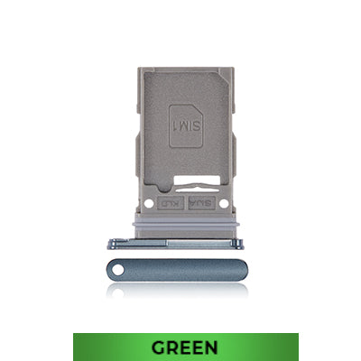 Single SIM Card Tray for Samsung Galaxy S22/S22 Plus-Green-OEM