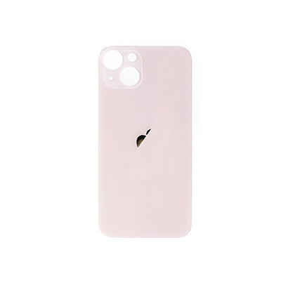 iPhone 13 OEM Compatible Back Glass - Pink (Big Hole)