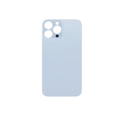 iPhone 13 Pro Compatible Back Glass Aftermarket - Pacific Blue (Big Hole)