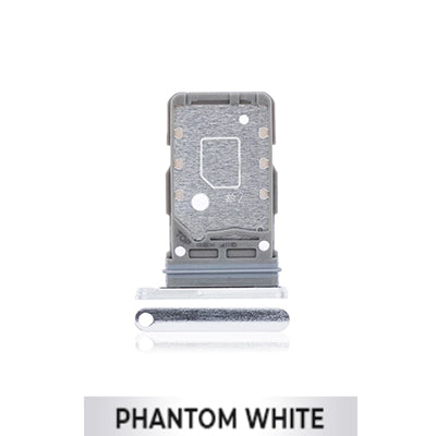 Single SIM Card Tray for Samsung Galaxy S21 5G-Phantom White-OEM