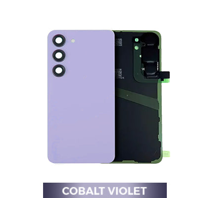 Samsung S24 Back Glass with Adhesive - Cobalt Violet