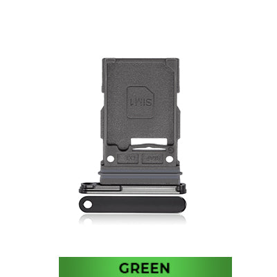 Single SIM Card Tray for Samsung Galaxy S23/S23 Plus-Green-OEM