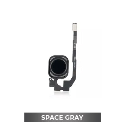 iPhone 5S/SE HOME BUTTON WITH FLEX CABLE Black - BW100