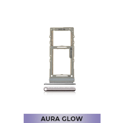 Single SIM Card Tray for Samsung Galaxy Note 10 Plus-Aura Glow/Silver-OEM