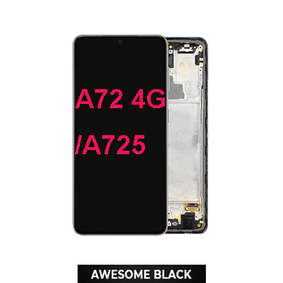 Samsung Galaxy A72 4G/A725 HQ Oled Compatible Amoled Assembly-Black