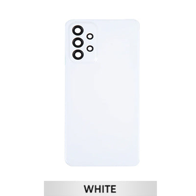 Samsung   A23/236 5G Back Glass With Camera Lens And Adhesive - White