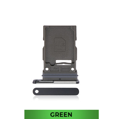 Single SIM Card Tray for Samsung Galaxy S23 Ultra-Green-OEM