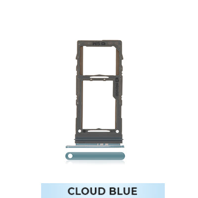 Single SIM Card Tray for Samsung Galaxy S20/S20 Plus/S20 Ultra-Cloud Blue-OEM