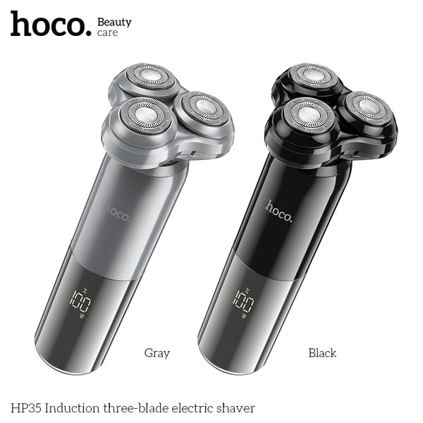 Hoco HP35 Induction three-blade electric shaver - Black