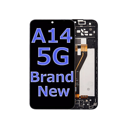 Samsung Galaxy A14 5G/A146B Original New Screen with Frame - Black