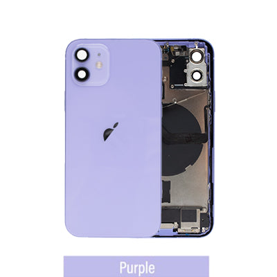 iPhone 12 Oem Compatible Housing with Full Parts - Purple