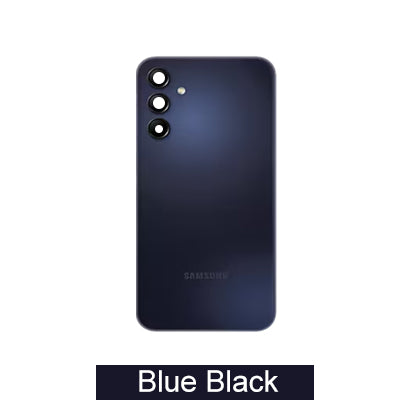 Samsung A15 5G/A156 Back Glass With Camera Lens And Adhesive - Blue Black