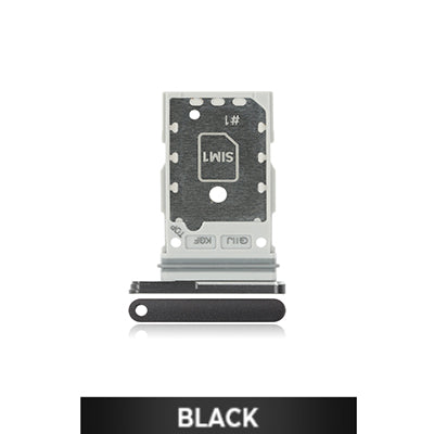 Dual SIM Card Tray for Samsung Galaxy S21FE-Black-OEM