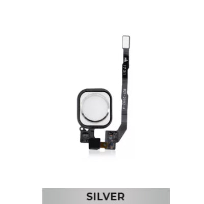 iPhone 5S/SE HOME BUTTON WITH FLEX CABLE Silver