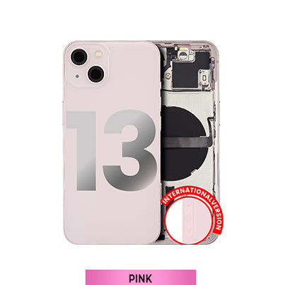 iPhone 13 Oem Compatible Housing With Full Parts - Pink