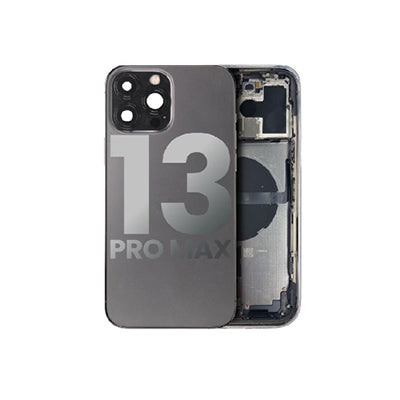 iPhone 13 Pro Max Housing With Parts (NO Charging Port) - Black
