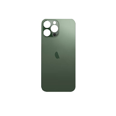 iPhone 13Pro - OEM Compatible Back Glass - Green (Big Hole)