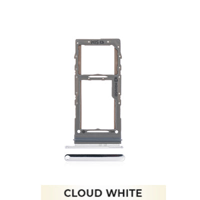 Single SIM Card Tray for Samsung Galaxy S20/S20 Plus/S20 Ultra-Cloud White-OEM