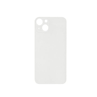 iPhone 13 - Compatible Back Glass Aftermarket - White (Big Hole)