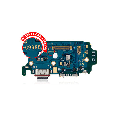 Samsung Galaxy S21 Ultra Charging Port Replacement - OEM charging port replacement part