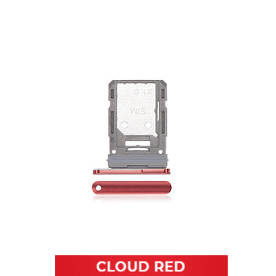 Single SIM Card Tray for Samsung Galaxy S20FE-Cloud Red-OEM