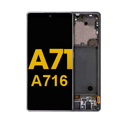 Samsung Galaxy A71 5G/A716 HQ Oled Compatible Amoled Assembly - Prism Cube Black
