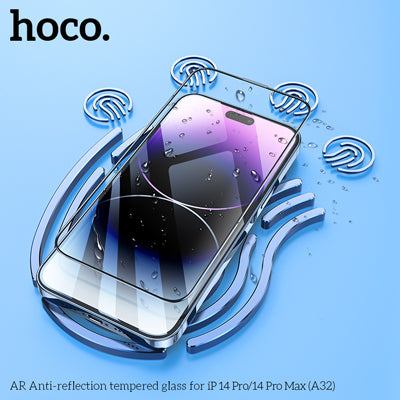 Hoco A32 AR Anti-reflection Tempered Glass Screen Protector For  iP14Pro/ 15