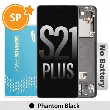 Samsung Galaxy S21 Plus 5G Screen Service Pack - Black