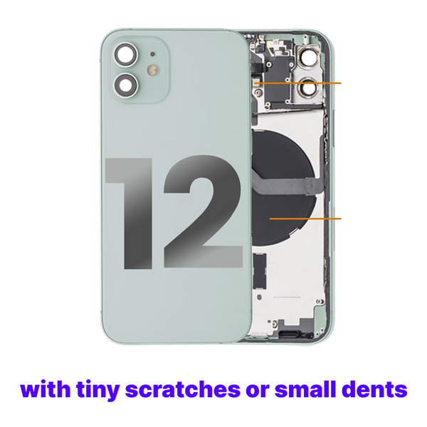 iPhone 12 Oem Compatible Housing with Full Parts - Green - Blemished
