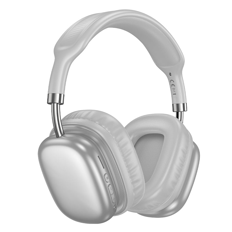 W52 Wonderful BT headphones silver