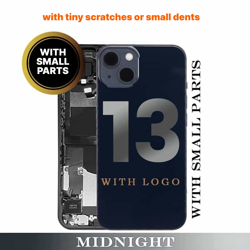 iPhone 13 Oem Compatible Housing With Full Parts - Midnight - Blemished